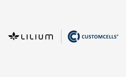 Lilium partners with CUSTOMCELLS to produce high-performance silicon-anode batteries for the 7-Seater Lilium Jet