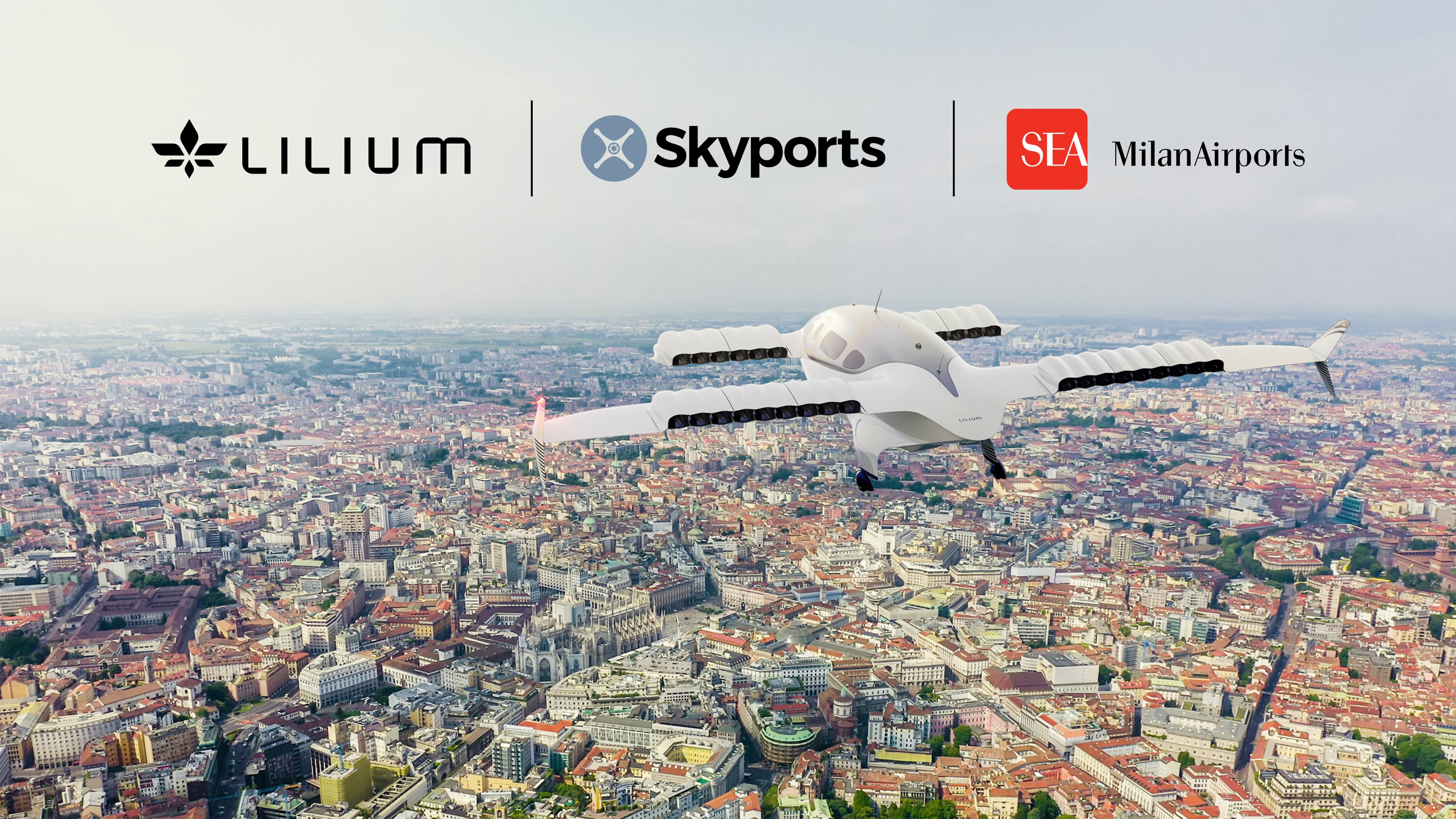 Lilium, SEA Milan Airports and Skyports to launch Regional Air Mobility Network in Northern Italy